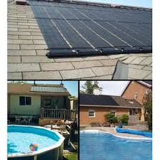 Simply put, a solar panel works by allowing photons, or particles of light, to knock electrons free from atoms, generating a flow of electricity. Costco Solar Works Solar Pool Heater For In Ground Or Above Ground Pools Solar Pool Solar Pool Heater Pool Heater