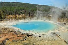 Cistern Spring Back Basin Norris Geyser Basin Yellowstone National Park Park County Wyoming 1 Yellowstone National Park National Parks Geyser