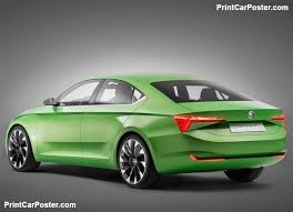 Skoda Visionc Concept 2014 Poster Id 1345987 Skoda Car Posters Sport Cars