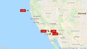 Also download/read this information about the earthquake catalog. California Earthquakes 5 Temblors In 18 Hours Cnn