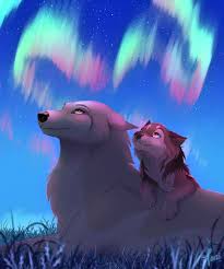 Great Spirits Cartoon Wolf Anime Wolf Cute Animal Drawings