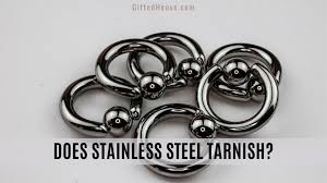 To clean your stainless steel plated silver jewelry either scrub the item using vinegar and a warm cloth or drop the piece in a bowl of vinegar. Does Stainless Steel Tarnish Over The Time Keep It Shining