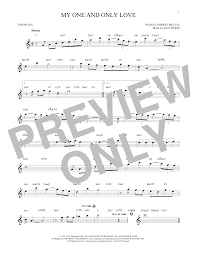 Listen to music by my one and only on apple music. My One And Only Love Guy Wood Saxophon Noten Download