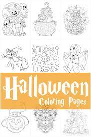 Boys do not like the overuse of pink color; 75 Halloween Coloring Pages Free Printables