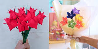 Setelah kita membahas mengenai cara membuat bunga dari origami edisi bunga tulip, mari kita berlanjut ke tingkat berikutnya, yaitu membuat bunga lily. Cara Membuat Bunga Dari Kertas Origami Yang Gampang Buat Dicoba Diadona Id