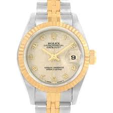 Rolex Datejust 26 Steel Yellow Gold Anniversary Dial Ladies Watch 69173