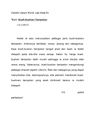 Karangan hotels karangan hotels belajar mengarang: Jawapan Karangan Buah Buahan