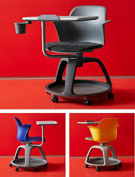 The Node School Chair Is Mobile And Flexible It S Designed For Quick Easy Transitions From One Teaching Mode To The Chair Classroom Seating Classroom Chairs