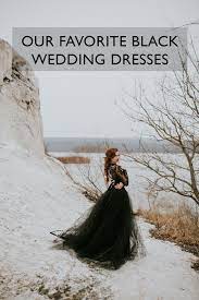It may also reflect fear that is motivating you to make a permanent choice. Paint It Black Our Favorite Black Wedding Dresses Green Wedding Shoes
