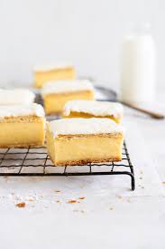 Custard Square With Homemade Puff Pastry Cloudy Kitchen