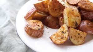 …bake at 425°f for one hour if using a conventional oven. Oven Roasted Red Potatoes Recipe 4 Ingredients Video Lil Luna