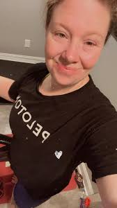 Day 2-45 min peloton ride, 45 min night walk ❤️