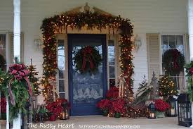 Elegant Christmas Decorating Ideas For You Front Porch Christmas Decor Front Door Christmas Decorations Christmas Porch Decor
