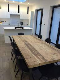 Industrial Mill Reclaimed Wood Dining Table Www Reclaimedbespoke Co Uk Muebles Mesas Merendero