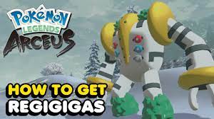 How To Get Regigigas In Pokemon Legends Arceus (Regigigas Location) -  YouTube