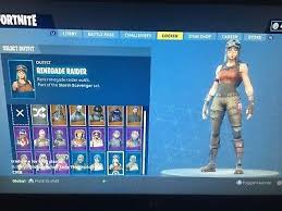 The renegade raider troop is the name of one of the female battle pass outfits for the game fortnite: Fortnite Ps4 Renegade Raider Renegade Revenge Black Knight Mako 100 Wins Fortnite Nvidia Ebay