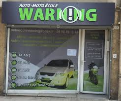 Auto-moto-école Warning