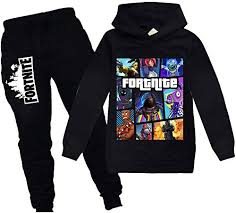 Add the matching sweatpants for the complete outfit. Youth Fashion Pullover Hoodie And Sweatpants Suit For Boys Girls 2 Piece Outfit Sweatshirt Set Black Pricepulse