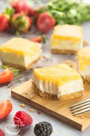 Lemon Curd Yogurt Cheesecake Bars Recipe Lemon Curd Cheesecake Bars Easy Savoury Cake