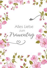 Frauentag in berlin gibt sich international. Gutschein Frauentag Blutenillustration Wall Art De