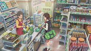 Create your anime aesthetic outfits with our unique collection of aesthetic clothes and accessories now! Mikehattsu Anime Journeys Your Name Convenience Store Anime City Anime Places Anime Store