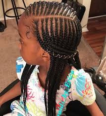 The best braided hairstyles for short hair typically are different variations of french and dutch braids. Whoops Lil Girl Hairstyles Hair Styles Braids For Black Hair