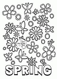 Print our free thanksgiving coloring pages to keep kids of all ages entertained this novem. Free Printable Spring Flowers Coloring Pages Coloring Home