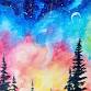 Paint Nite: Galaxy Dream Pines
