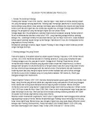 Jan 12, 2020 · jual psikologi umum edisi revisi alex sobur pustaka setia di. Doc Sejarah Perkembangan Psikologi Jurnalistik A Sgd Bandng Academia Edu