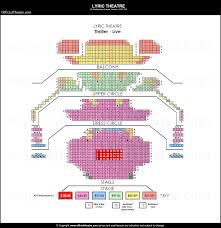 Lyric Theatre Seating Chart With Seat Numbers His Theatre