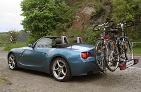 Bmw Z4 Ft Mit Fahrradtrager Auf Anhangerkupplung Bmw Z4 Ft With Bike Carrier Towbar Bmw Z4 Anhangerkupplung Bmw