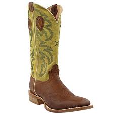 Amazon Com Twisted X Mens Ruff Stock Cowboy Boot Square