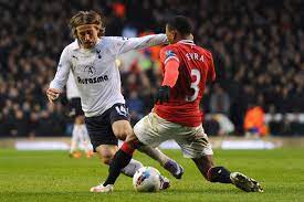 Luka modric takes aim during a north london derby at white hart lane in october 2011, during his final season at spurs. Luka Modric Has Regrets About How He Left Tottenham Hotspur Cartilage Free Captain