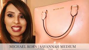 MICHAEL KORS Savannah Medium Satchel