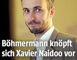 Does xavier naidoo have tattoos? Bohmermann Knopft Sich Xavier Naidoo Vor News Orf At