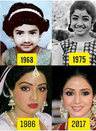 Sreedevi was a glam doll way back in the 70s,80s and 90s itself as her  modelling photoshoots can even put present day models to shame. She had  what it takes to be