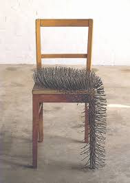 Unsourced Art Or Extremely Uncomfortable Chair Ok Andrea Anderson This One S Just Plain Art Art Chair Conceptual Art Sculpture Art