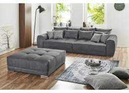 Big sofa l perfect with big sofa echtleder reizend ecksofa roller great echtleder sofa günstig genial. 22 Sparen Big Sofa Grau Ca 306 X 134 Cm Nur 549 99 Cherry Mobel Poco