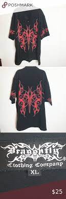 Dragonfly Clothing Company Red Flame Shirt Xl Dragonfly Clothing Clothing Company Clothes