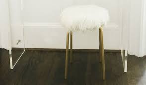 Go for glam with this soft, plush faux fur stool. Diy Ikea Hack White Fur Stool Darling Darleen A Lifestyle Design Blog