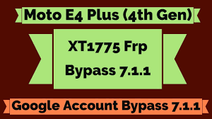 All this being said we are going to take a look at the qualcomm bulk mode on on these motorola… read more Moto E4 Plus Frp Bypass 7 1 1 Xt1775 Google Account Remove New Method 2019 Youtube