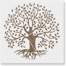 Painting stencils for wall art ayeshafashion info. Amazon Com Tree Of Life Stencil Reusable Stencils For Painting Create Diy Tree Of Life Crafts And Decor