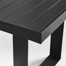 Wood dining room table sets are hefty and durable, however, ensure that your tabletop is sealed so moisture and liquid does not damage the precious wood. Portside Aluminum Outdoor Dining Table Benches Set