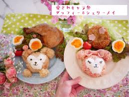 ダッフィー キャラ 弁 型紙