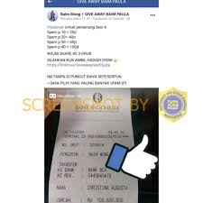 We did not find results for: Salah Baim Wong Adakan Giveaway Di Grup Facebook Turnbackhoax Id