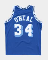 Unk blue label nba los angeles lakers size l t shirt #037. Mitchell Ness Los Angeles Lakers Shaquille O Neal 34 Alt 96 97 Swingman Nba Jersey Royal Culture Kings