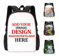 Amazon.com: buxvhre Mochila personalizada, mochilas personalizadas, diseña  tu imagen, texto, logotipo, nombre, bolsa resistente al desgaste para ...