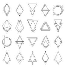 Geometric tattoo design simple #geometrictattoos. Minimalist Tattoo Vector Images Over 2 500