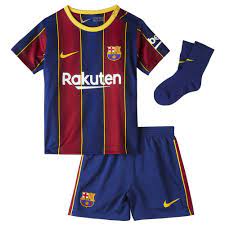 Fc barcelona at a glance: Nike Fc Barcelona Heimtrikot Breathe Saugling Kit 20 21 Rot Goalinn