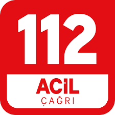 İçişleri bakanlığı logosu, 16 yıldız tarafından çevrelenmiş türkiye haritası ve içerisinde yerleştirilmiş türk bayrağı, haritanın hemen üzerinde yer alan mustafa kemal atatürk'ün silüetinden oluşuyor. File Logo Of 112 Turkey Svg Wikimedia Commons